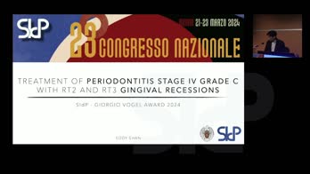 Treatment of periodontitis stage IV grade C and RT2 and RT3 gingival recessions
