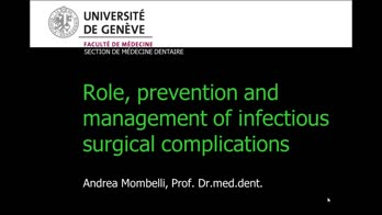 Ruolo, prevenzione e gestione delle complicanze infettive