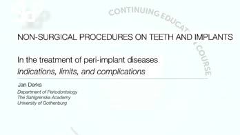 🇬🇧 Indications, limits, and complications in the treatment of peri-implant diseases