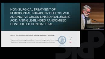 Non-surgical treatment of periodontal intrabony defects with adjunctive cross-linked hyaluronic acid. A single-blinded randomized controlled clinical trial
